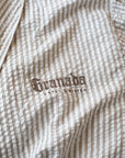 Granada Signature Seersucker Robe Nomada Signature for Granada San Luis Obispo by Nomada Deco
