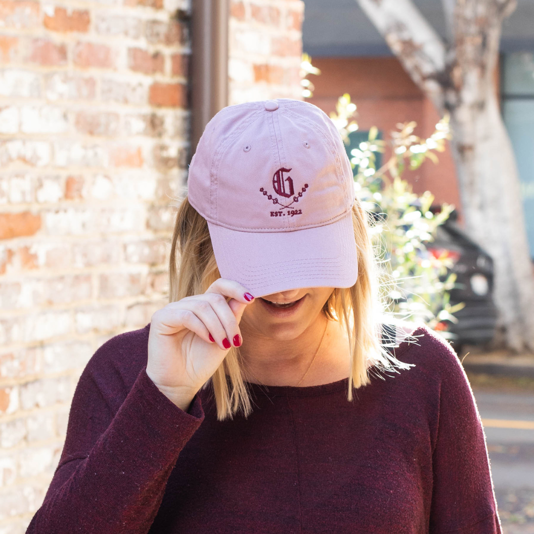 Granada Dusty Rose Dad Hat - Main Image