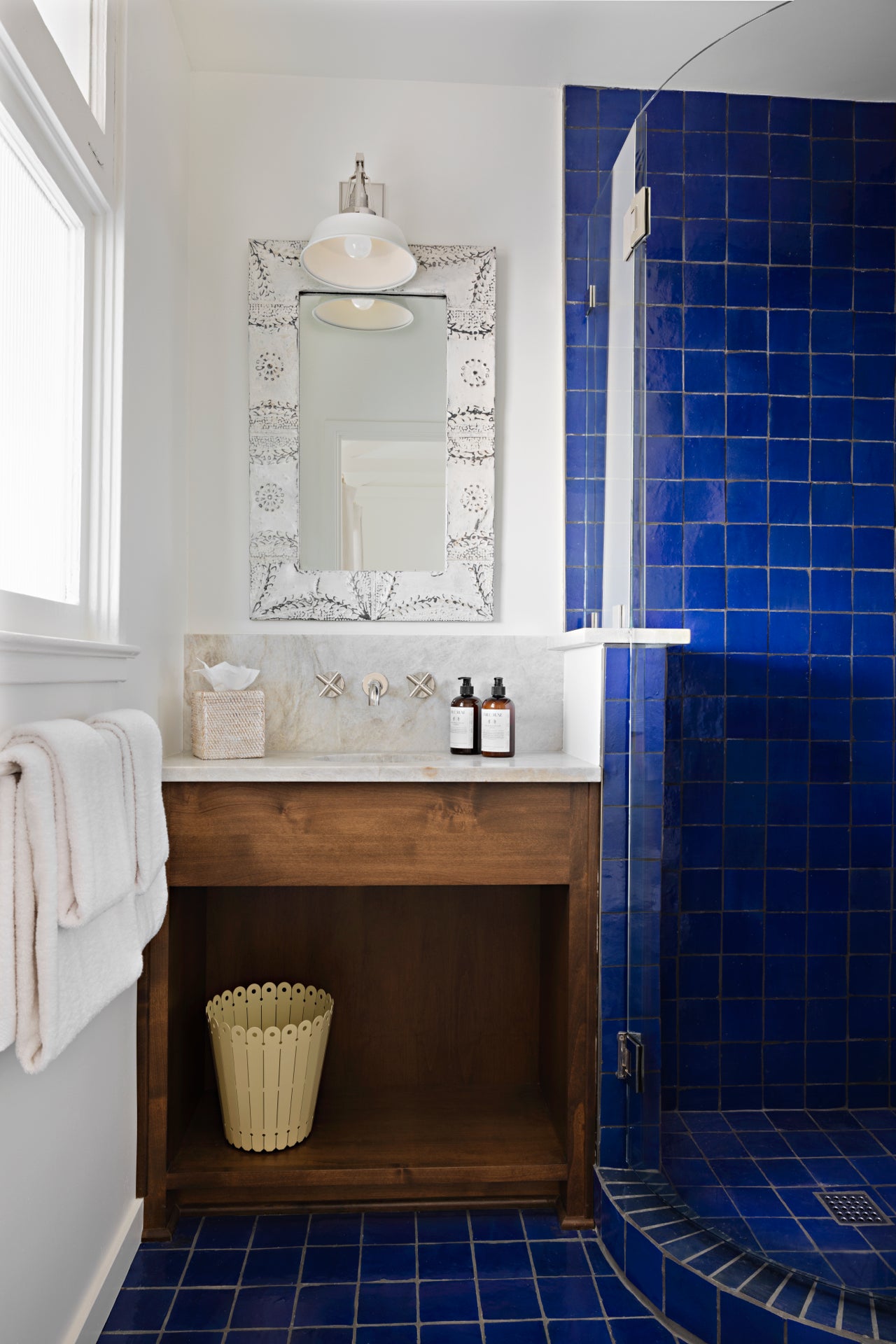 Farmhouse Vintage Tin Mirror Nomada Signature for Farmhouse by Nomada Deco