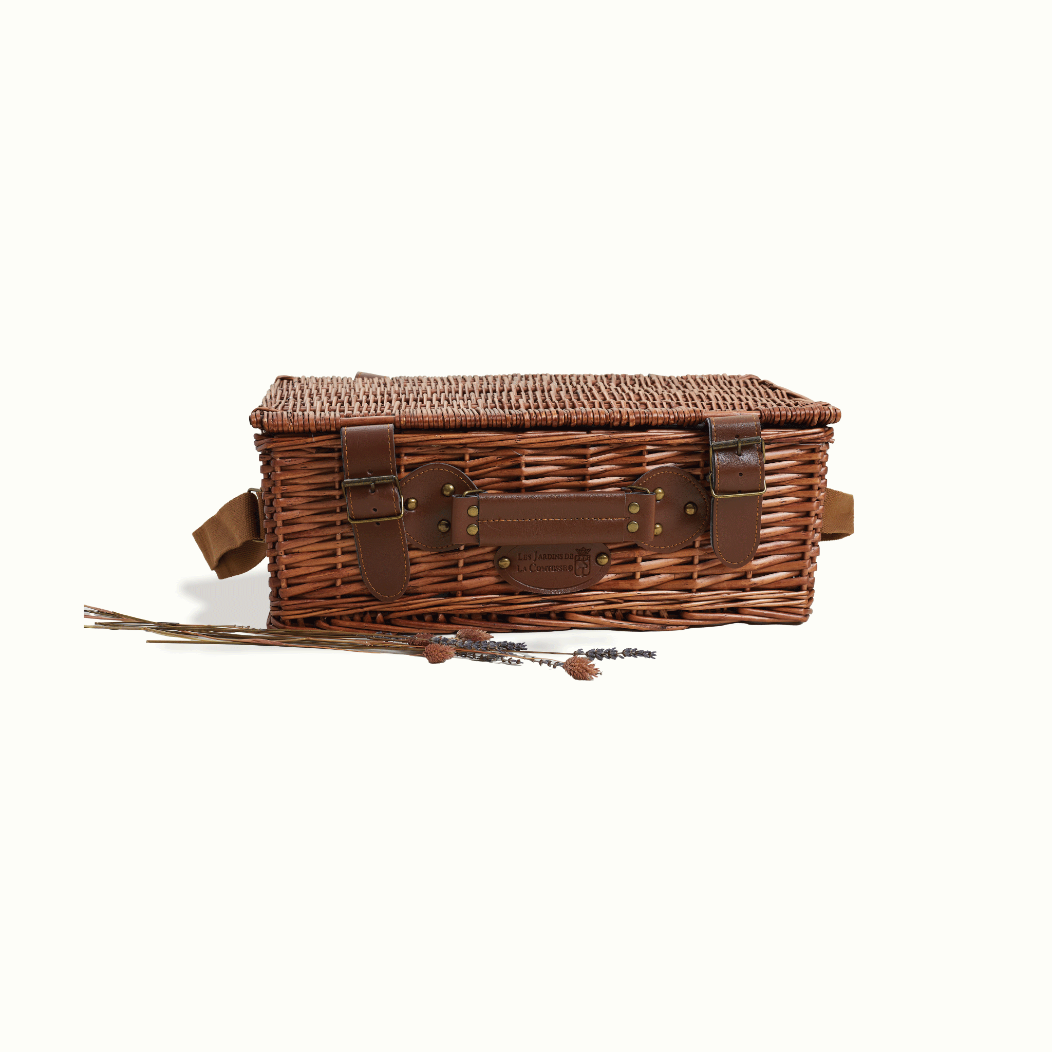 Amboise Picnic Basket Les Jardins de la Comtesse by Nomada Deco