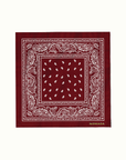 Granada Bandana paisley print and custom embroidery Nomada Signature for Granada San Luis Obispo by Nomada Deco