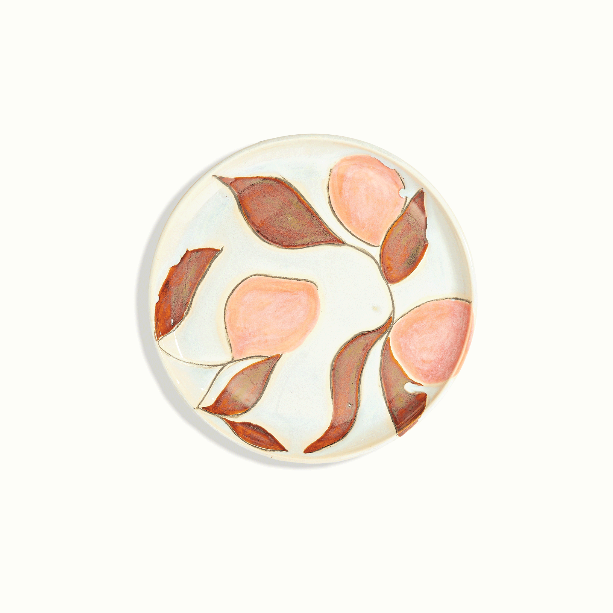Handpainted Ceramic Dinner Plate