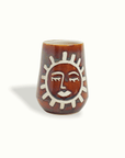 Sun & Moon Ceramic Vase Handcrafted Adriana Lemus for Farmhouse Paso Robles by Nomada Deco