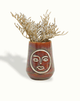 Sun & Moon Ceramic Vase Handcrafted Adriana Lemus for Farmhouse Paso Robles by Nomada Deco