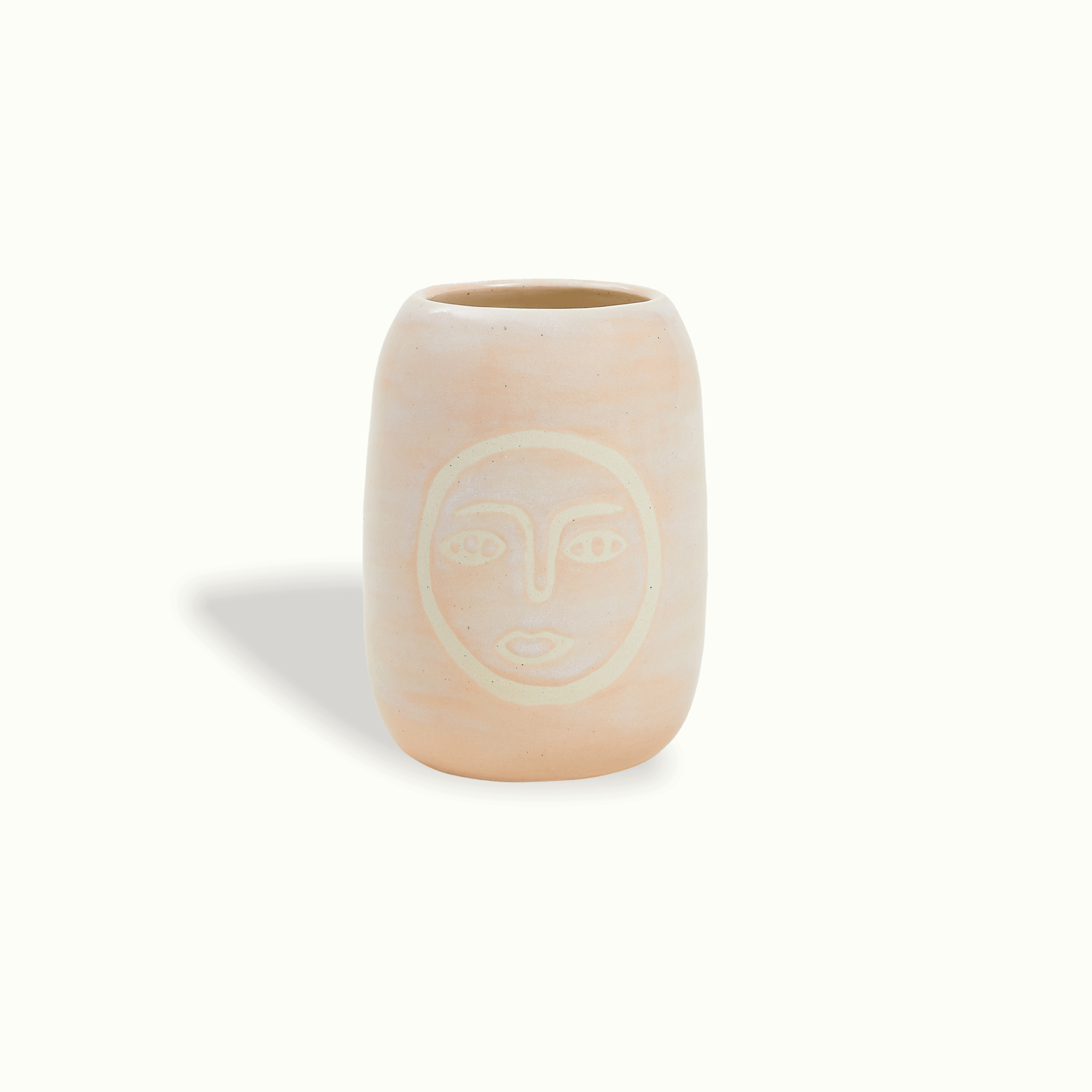 Sun & Moon Ceramic Vase Handcrafted Adriana Lemus for Farmhouse Paso Robles by Nomada Deco