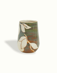 Leaf Ceramic Vase Handmade Adrianna Lemus for Farmhouse Paso Robles by Nomada Deco