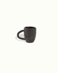 Black Clay Espresso Cup Oaxacan Pottery Adriana Lemus by Nomada Deco