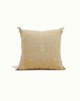 Moroccan Cactus Silk Pillow Square Handcrafted for Hotel Ynez by Nomada Deco
