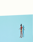 Swimsuit Girl Print Casey O'Connell for Skyview Los Alamos by Nomada Deco