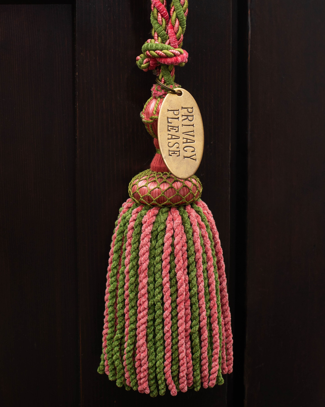 Privacy Please Vintage Door Tassel Exclusive for Granada San Luis Obispo Farmhouse Paso Robles by Nomada Deco