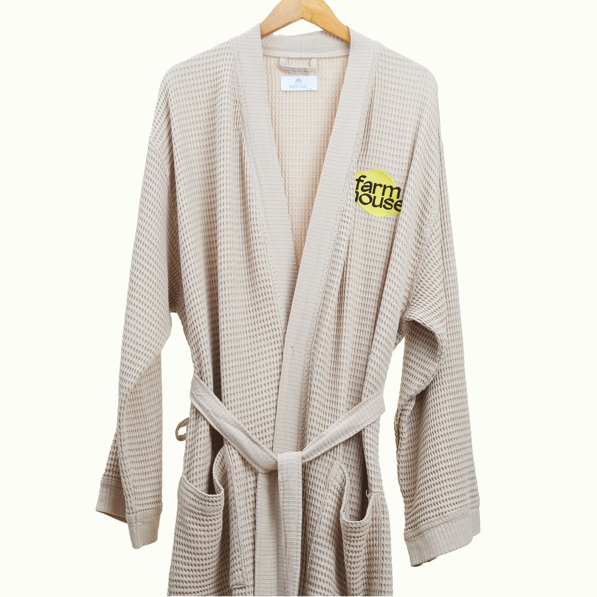 Farmhouse Signature Waffle Robe Nomada Signature for Farmhouse by Nomada Deco