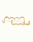 Brass Scalloped Handle