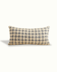 Checkered Jacquard Lumbar Pillow