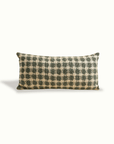Checkered Jacquard Lumbar Pillow