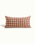 Checkered Jacquard Lumbar Pillow
