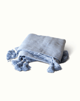 Moroccan Pom Pom Blanket