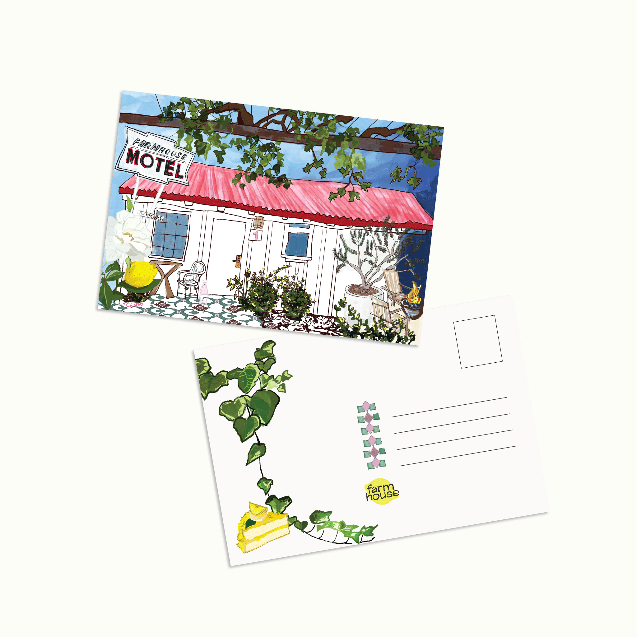 Farmhouse x CK Reed Postcard