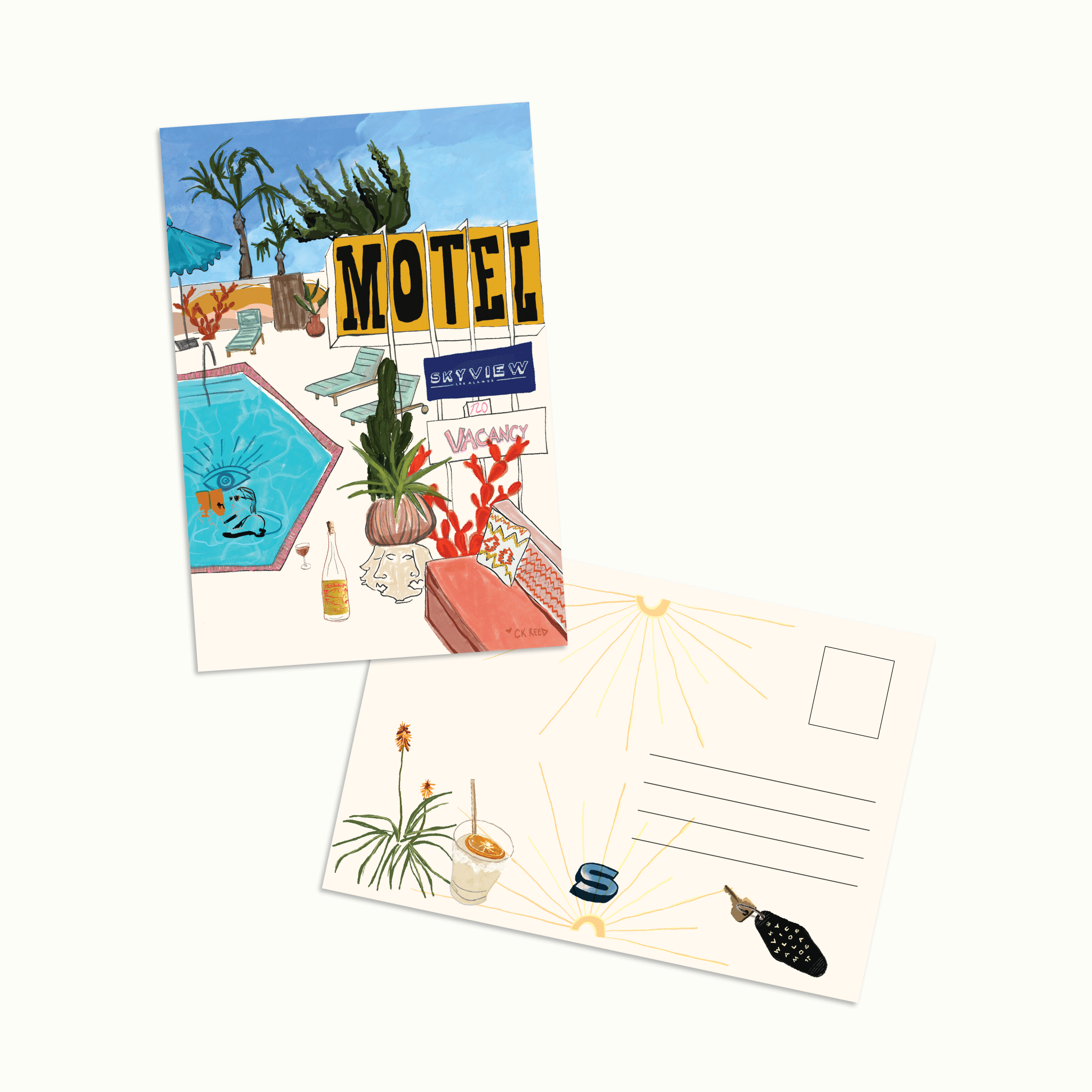 Skyview x CK Reed Postcard