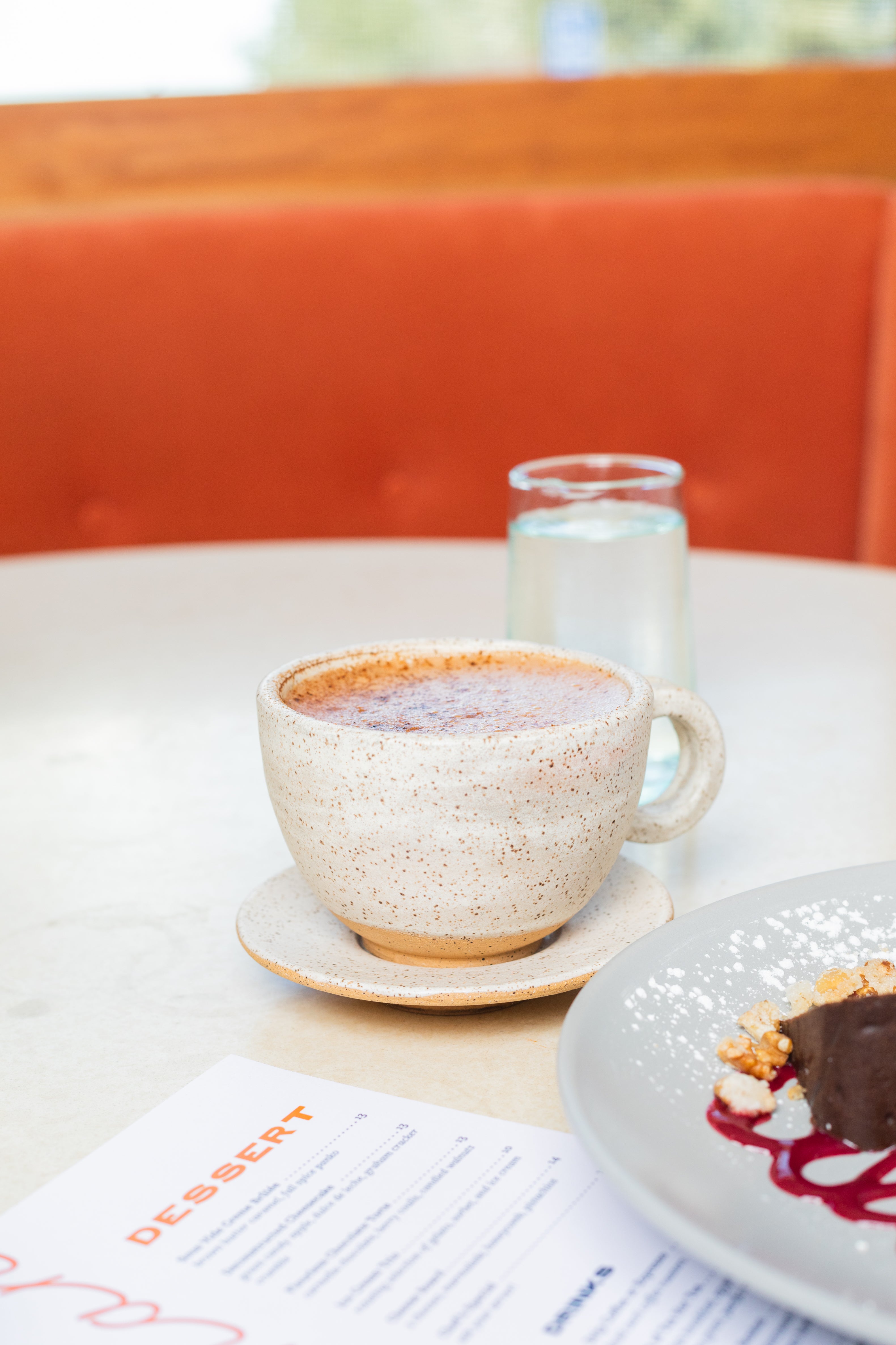 Speckled Clay Latte Mug & Saucer Adriana Lemus Exclusive for Skyview Los Alamos by Nomada Deco