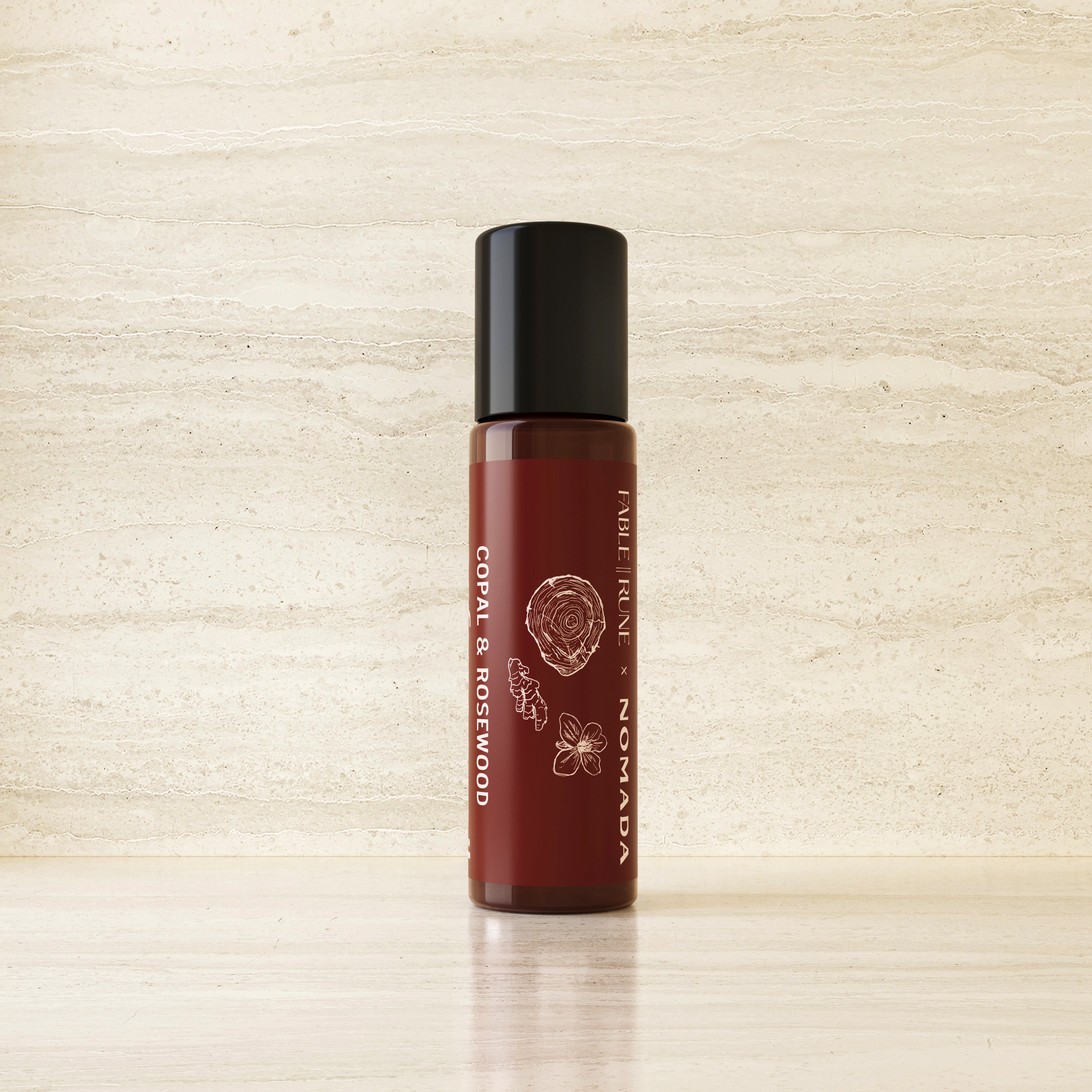 Copal & Rosewood Perfume Oil – Nomada Deco