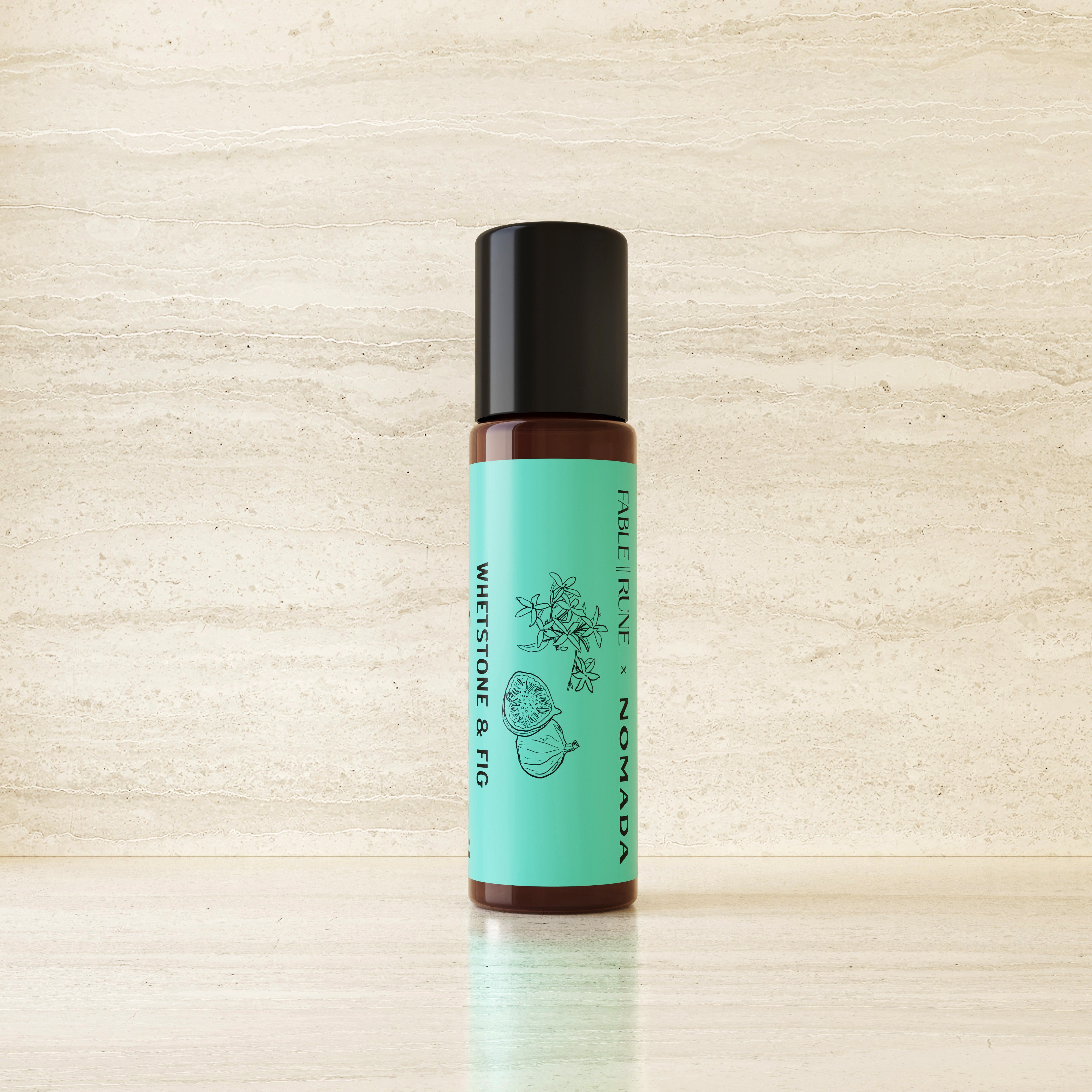 Whetstone & Fig Perfume Oil Fable Rune Exclusive Skyview Los Alamos by Nomada Deco