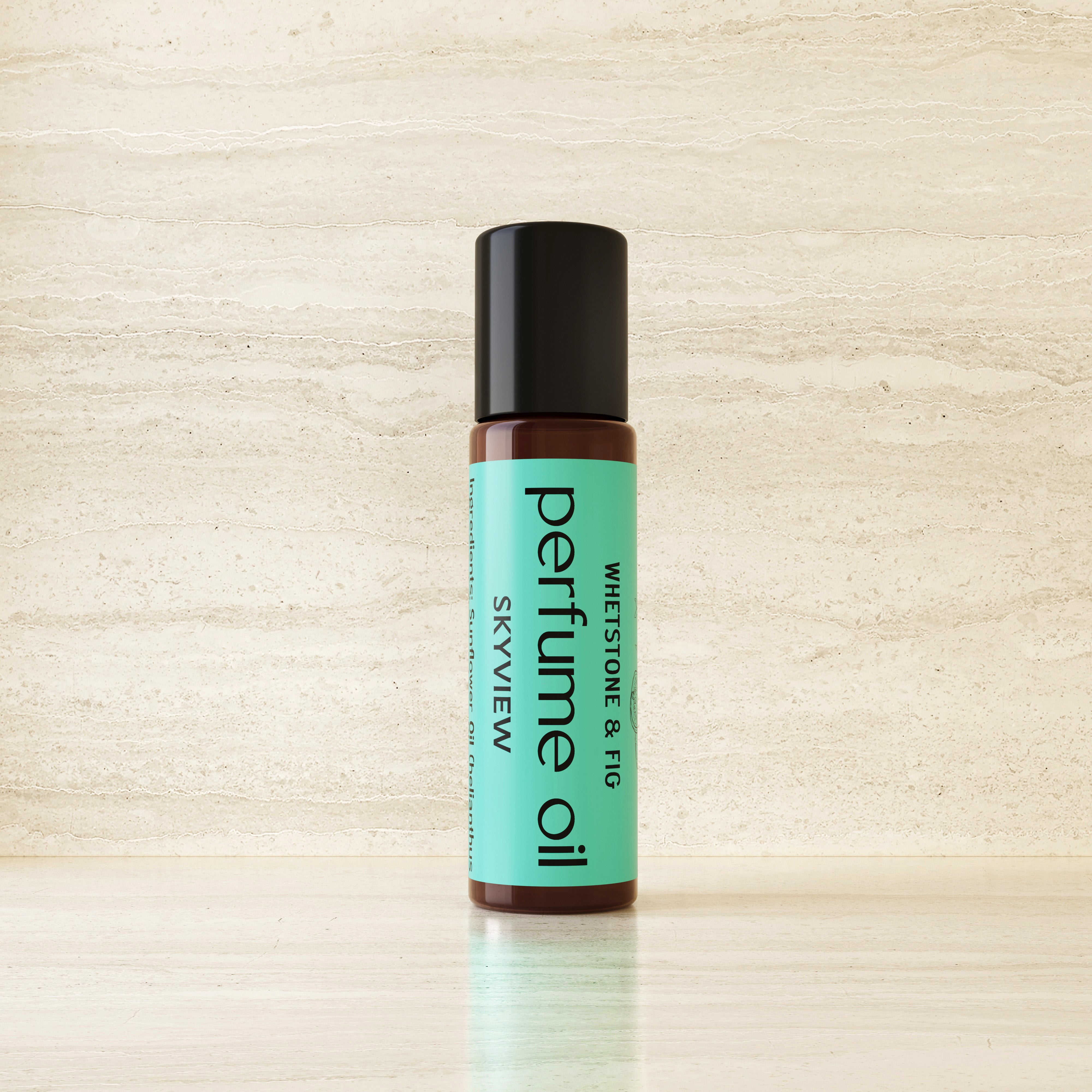 Whetstone & Fig Perfume Oil Fable Rune Exclusive Skyview Los Alamos by Nomada Deco