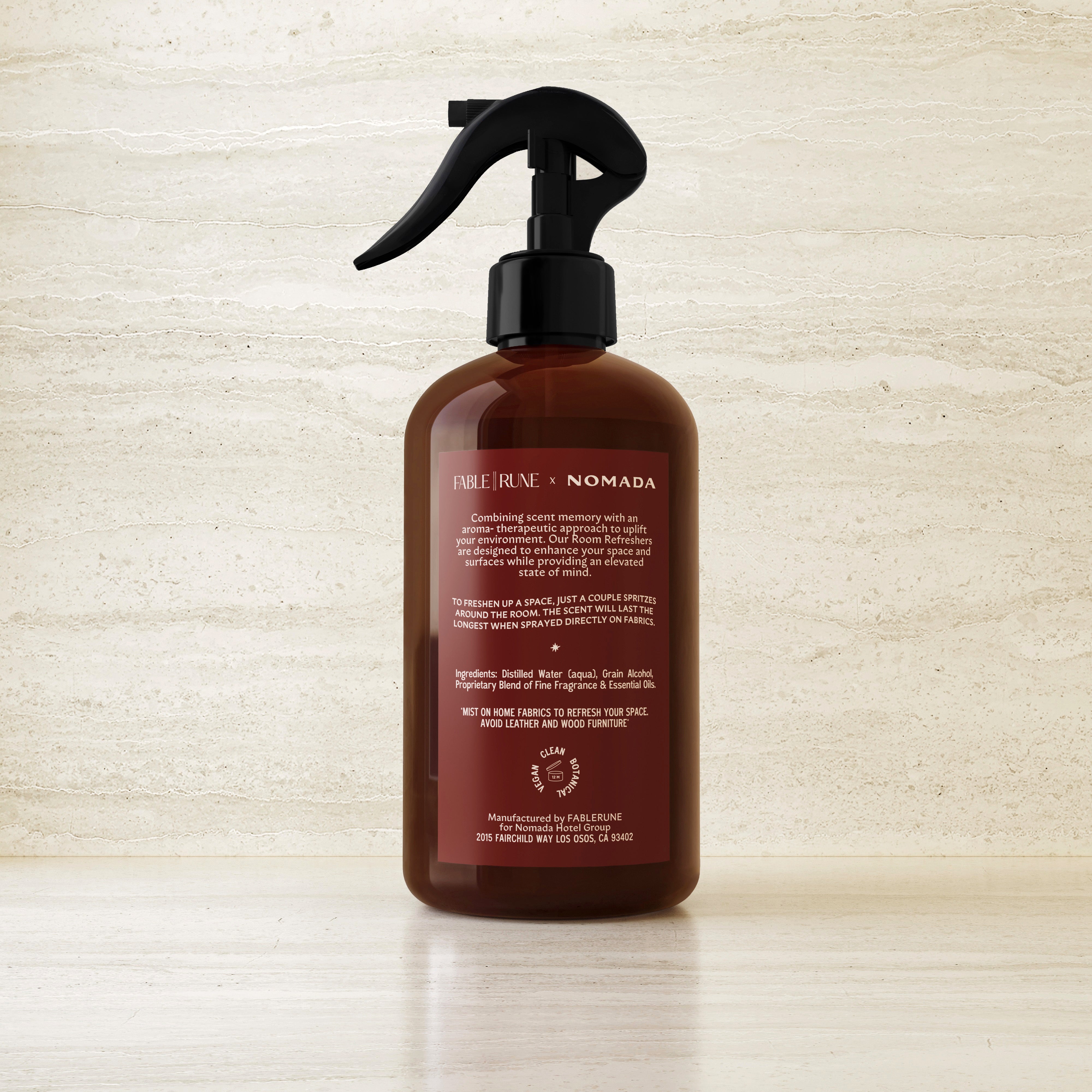 Copal & Rosewood Room Refresher Fable Rune for Granada by Nomada Deco