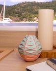The Geo Dip Vase Mini Hex for Nomada at Sea by Nomada Deco