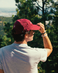 San Luis Obispo Burgundy Dad Hat