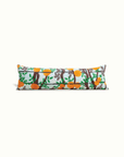 Jim Thompson Fabrics Orangerie Garden Party Lumbar Pillow for Farmhouse Paso by Nomada Deco