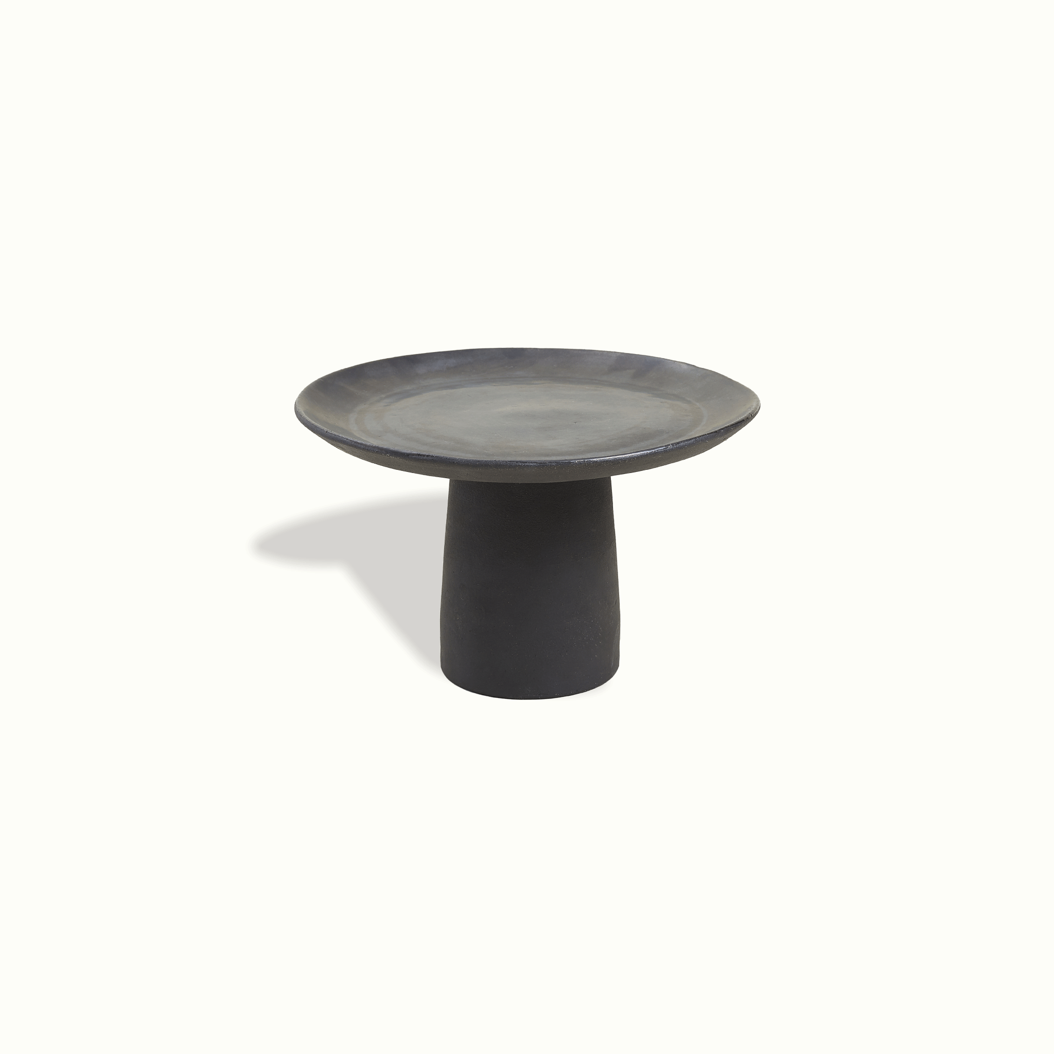 Black Clay Cake Stand - Thumbnail 4