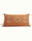 Moroccan Cactus Silk Lumbar Pillow Handcrafted for Hotel Ynez by Nomada Deco