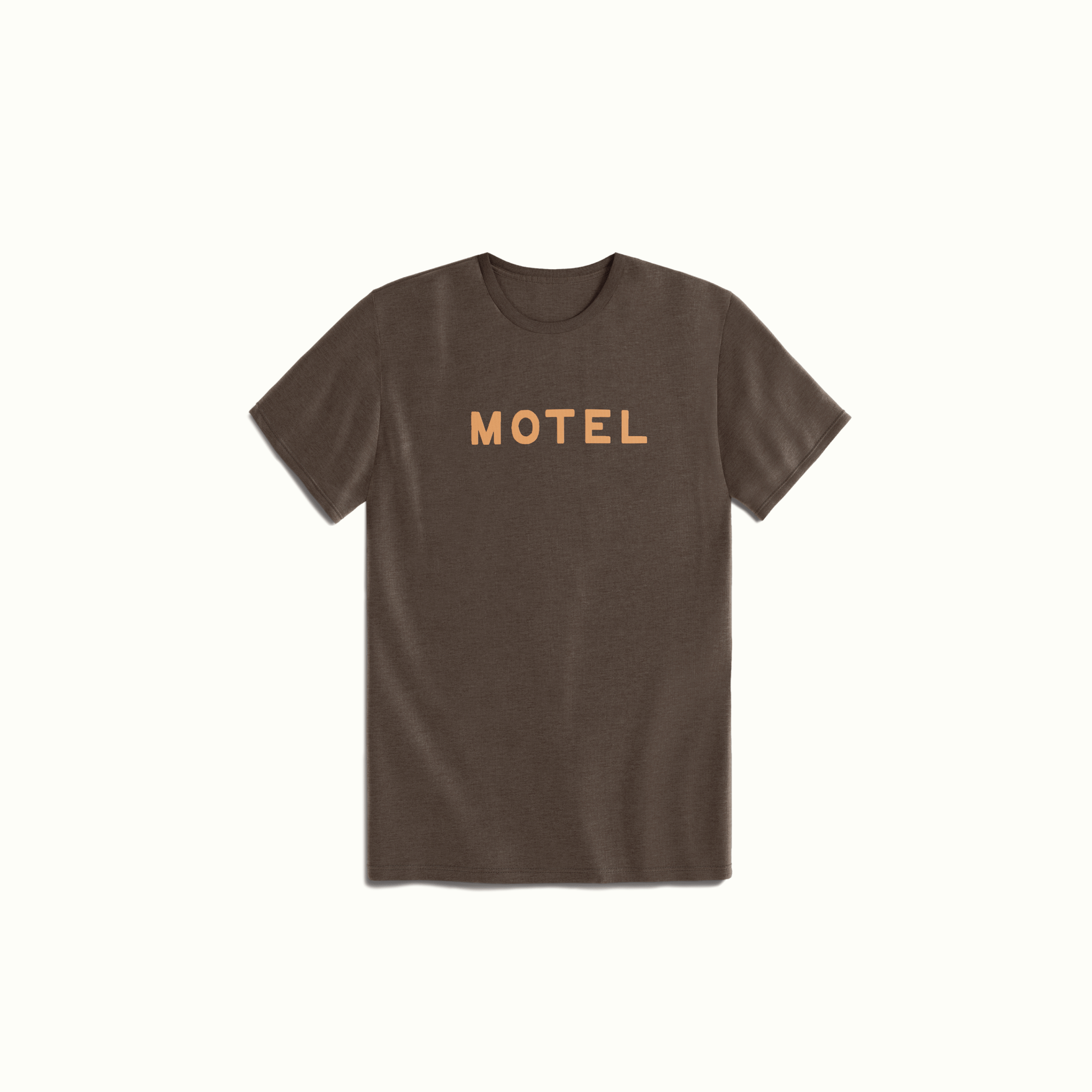 River Lodge MOTEL Tee Brown Nomada Signature for River Lodge Paso Robles  by Nomada Deco