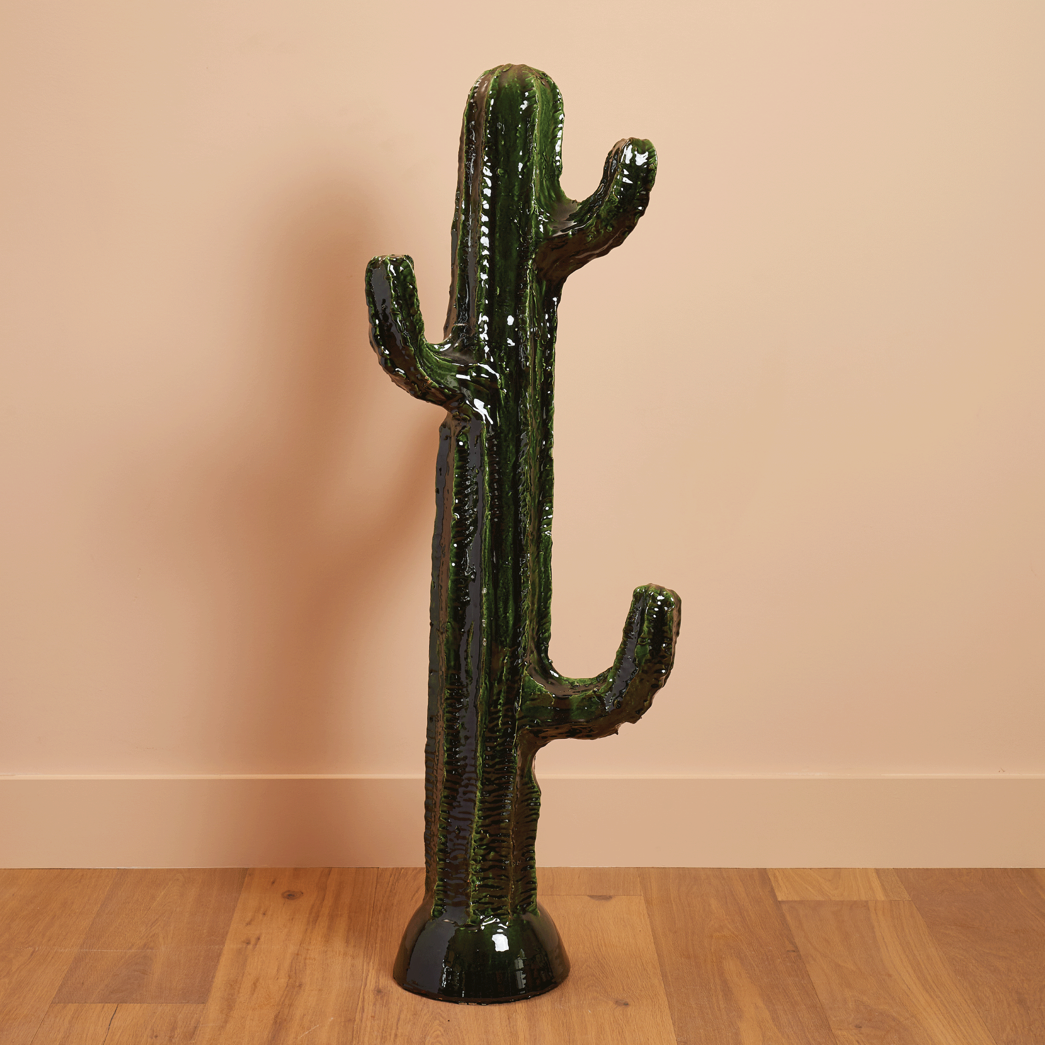 River Lodge Ceramic Cactus Sculpture