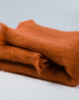 Mohair Lisos Throw Handcrafted in Ezcaray by Nomada Deco