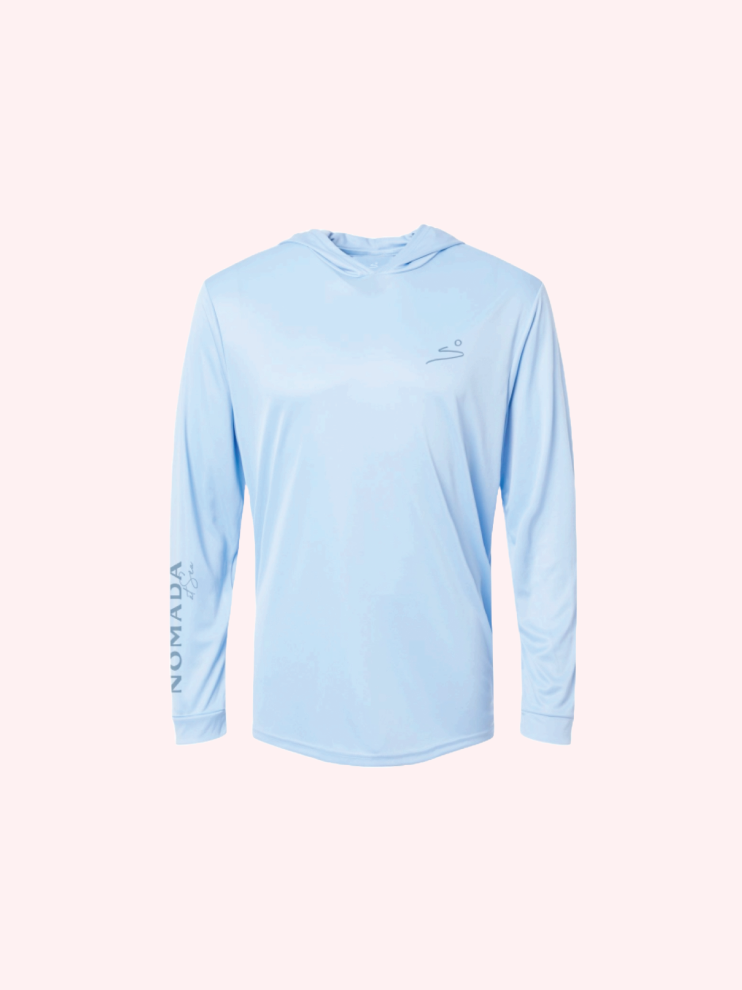 Nomada at Sea Blue Mist Sun Hoody for Nomada at Sea by Nomada Deco