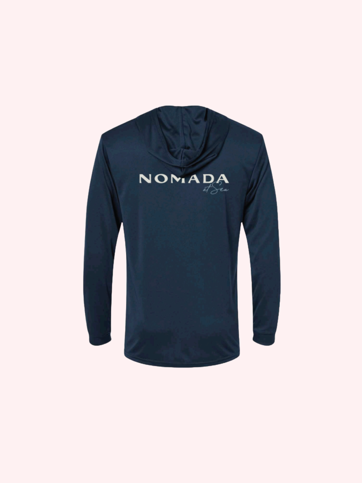 Nomada At Sea Navy Sun Hoody for Nomada at Sea by Nomada Deco