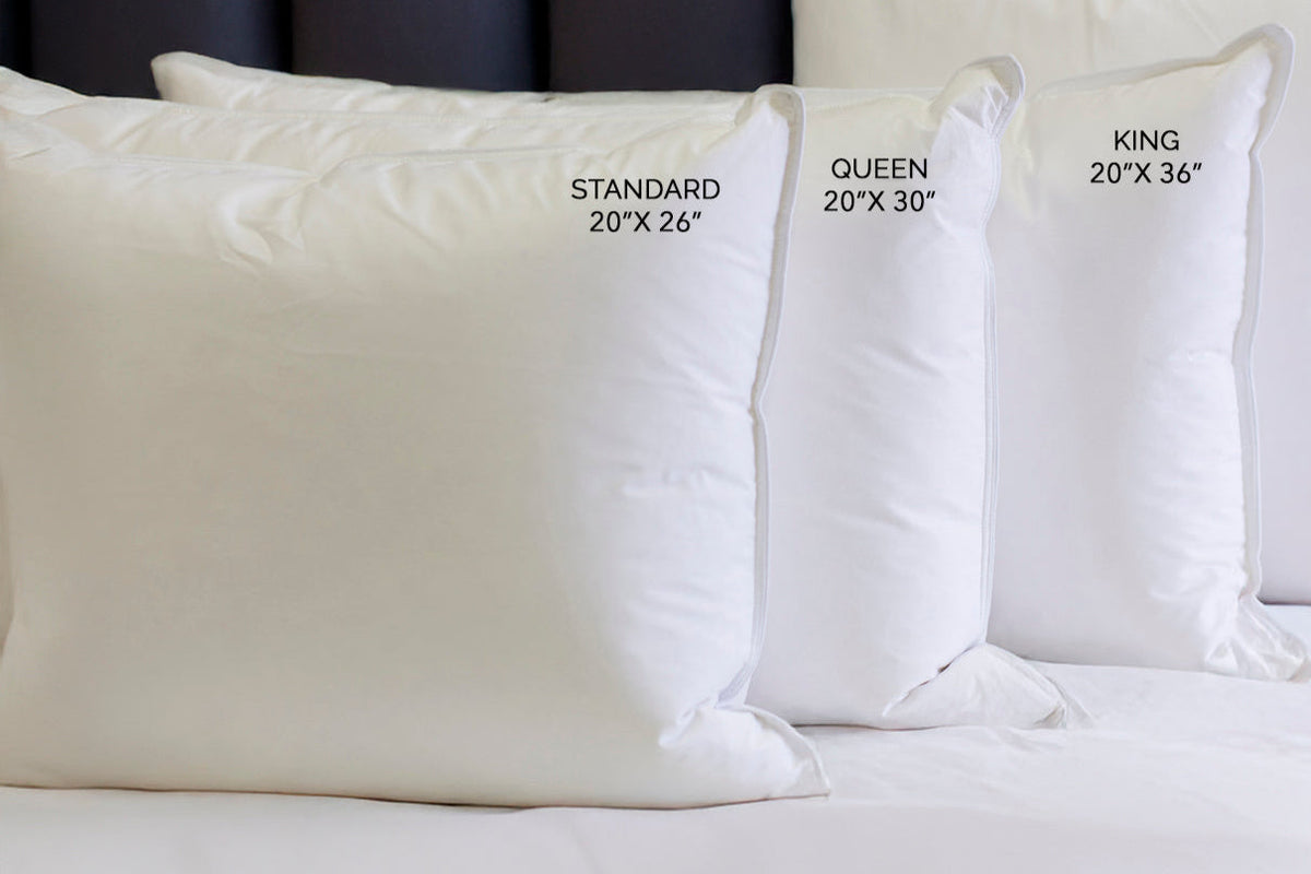 Upside of Down® Compartmented Down and Feather Sleeping Pillow by Down Inc.